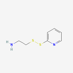 molecular formula C7H10N2S2 B1201317 2-(Pyridin-2-yldisulfanyl)ethanamine CAS No. 83578-21-6