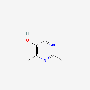 molecular formula C7H10N2O B1201320 2,4,6-Trimethyl-5-pyrimidinol CAS No. 71267-12-4