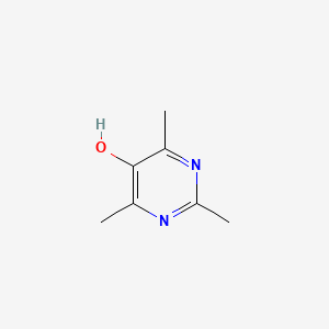 molecular formula C7H10N2O B1201320 2,4,6-Trimethyl-5-hydroxypyrimidine CAS No. 71267-12-4