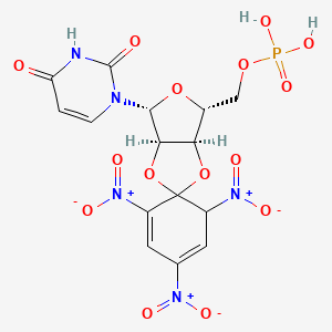 molecular formula C15H14N5O15P B1201325 O-Tnp-ump CAS No. 141802-28-0