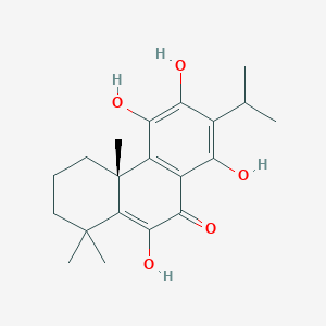 molecular formula C20H26O5 B1201344 Coleon U CAS No. 65714-69-4