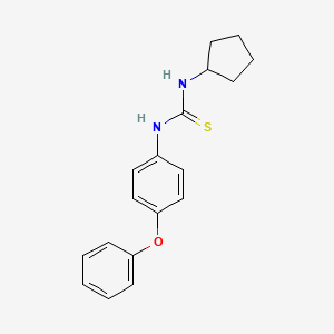 1-Cyclopentyl-3-(4-phenoxyphenyl)thiourea