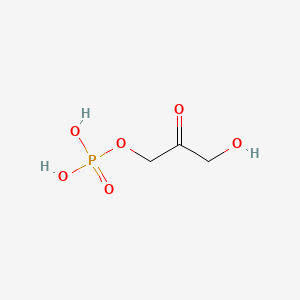 molecular formula C3H7O6P B1201352 Dihydroxyacetone phosphate CAS No. 57-04-5