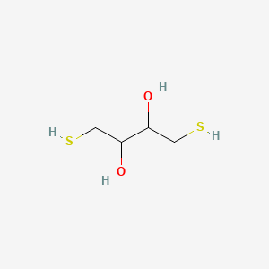 molecular formula C4H10O2S2 B1201362 Dithiothreitol CAS No. 7634-42-6