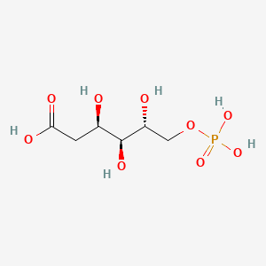 molecular formula C6H13O9P B1201372 2-Deoxy-6-phosphogluconate CAS No. 3006-63-1