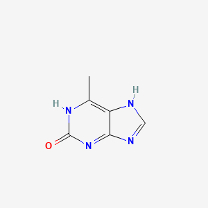 molecular formula C6H6N4O B1201373 2-Hydroxy-6-methylpurine CAS No. 37109-81-2