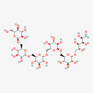 molecular formula C36H62O31 B1201374 Isomaltohexose CAS No. 6175-02-6