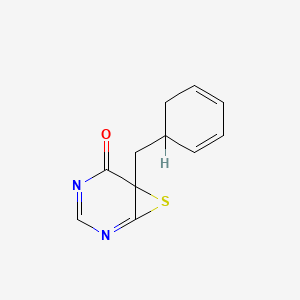 molecular formula C11H10N2OS B1201391 Benzylthiouracil CAS No. 33086-27-0