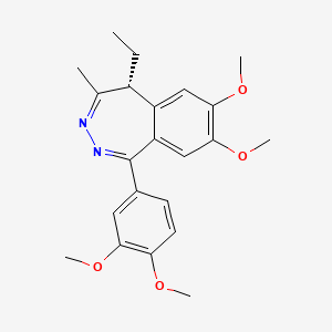 molecular formula C22H26N2O4 B1201396 Dextofisopam CAS No. 82059-50-5