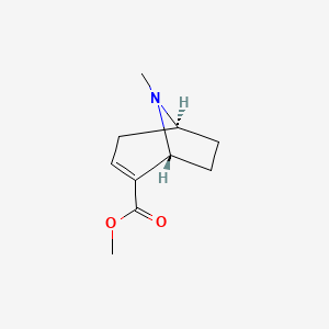 molecular formula C10H15NO2 B1201409 甲基埃贡尼定 CAS No. 43021-26-7