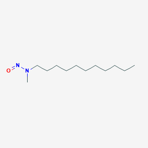 molecular formula C12H26N2O B1201414 Nitrosomethylundecylamine CAS No. 68107-26-6