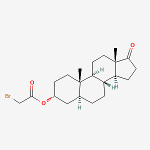 molecular formula C21H31BrO3 B1201425 BrAnd CAS No. 83456-59-1
