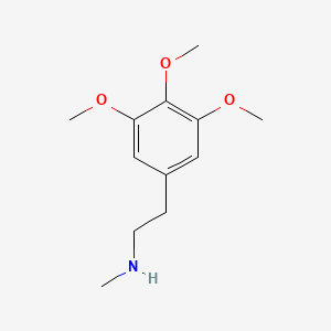 molecular formula C12H19NO3 B1201431 N-Methylmescaline CAS No. 4838-96-4