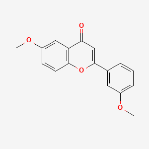 molecular formula C17H14O4 B1201445 6,3'-Dimethoxyflavone CAS No. 79786-40-6