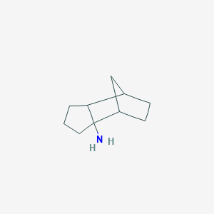 molecular formula C10H17N B120145 Tricyclo[5.2.1.02,6]decan-2-amine CAS No. 148151-81-9