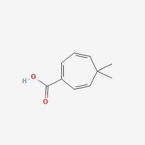 molecular formula C10H12O2 B1201453 Thujic acid CAS No. 499-89-8