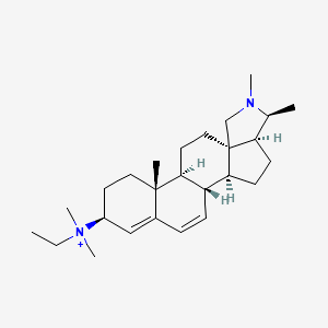 molecular formula C26H43N2+ B1201463 Stercuronium CAS No. 734477-69-1