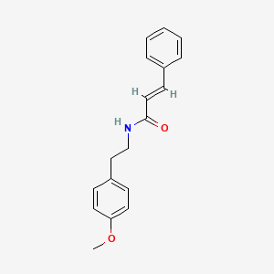 molecular formula C18H19NO2 B1201485 Pisoniamide 