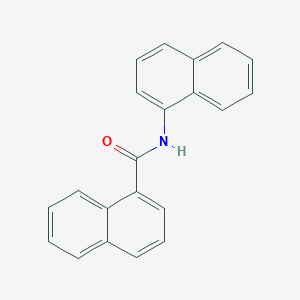 molecular formula C21H15NO B12014999 n-(1-Naphthyl)-1-naphthamide CAS No. 5439-52-1