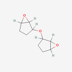 molecular formula C10H14O3 B1201501 Bis(2,3-epoxycyclopentyl) ether CAS No. 2386-90-5