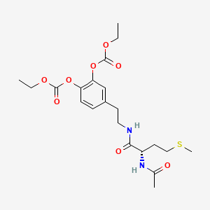 molecular formula C21H30N2O8S B1201504 Docarpamine CAS No. 74639-40-0