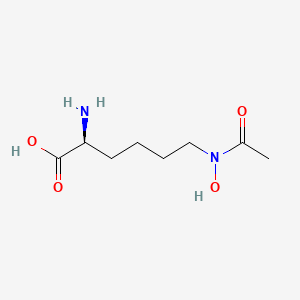 N(6)-acetyl-N(6)-hydroxy-L-lysine