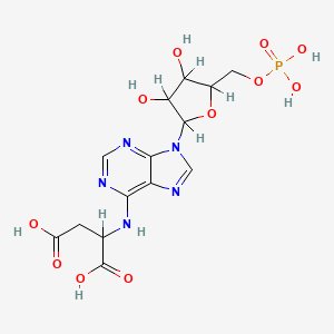 molecular formula C14H18N5O11P B1201510 Adenylosuccinic acid 