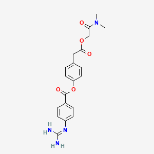 molecular formula C20H22N4O5 B1201512 卡莫斯他 CAS No. 59721-28-7