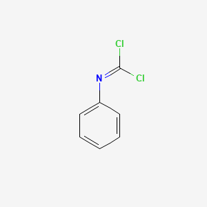 molecular formula C7H5Cl2N B1201521 苯基甲胺氯 CAS No. 622-44-6
