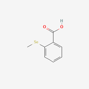 molecular formula C8H8O2Se B1201532 o-(Methylseleno)benzoic acid CAS No. 6547-08-6