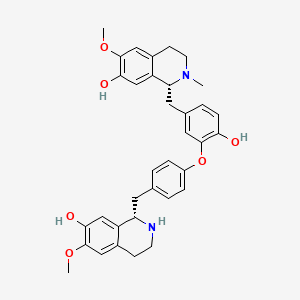 molecular formula C35H38N2O6 B1201544 2'-Norberbamunine 