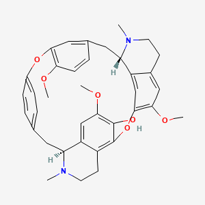 molecular formula C37H40N2O6 B1201548 Thalmine CAS No. 7682-65-7