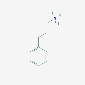 molecular formula C9H14N+ B1201556 3-Phenylpropylazanium 