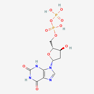 molecular formula C10H14N4O11P2 B1201557 dXDP 