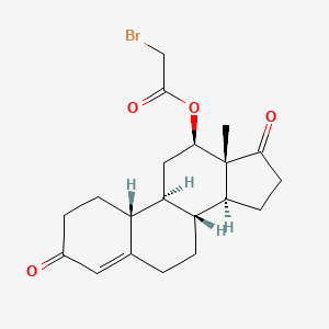 12beta-Bromoacetoxy-4-estrene-3,17-dione