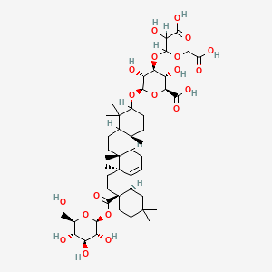 molecular formula C47H72O20 B1201575 Betavulgaroside III CAS No. 168111-48-6