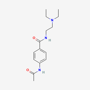 molecular formula C15H23N3O2 B1201580 Acecainide CAS No. 32795-44-1