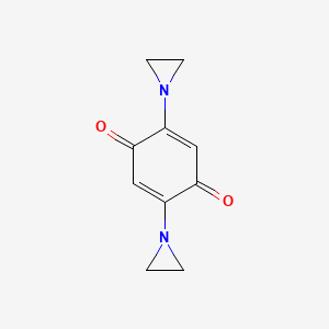 molecular formula C10H10N2O2 B1201583 Ethylenimine quinone CAS No. 526-62-5
