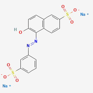 molecular formula C16H10N2Na2O7S2 B1201589 Food orange 2 CAS No. 2347-72-0