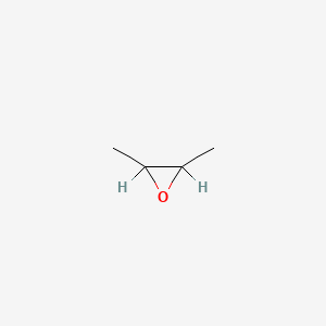 molecular formula C4H8O B1201590 2,3-Epoxybutane CAS No. 3266-23-7