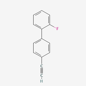 molecular formula C14H9F B1201635 Fluretofen CAS No. 56917-29-4
