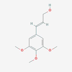 molecular formula C12H16O4 B120164 3,4,5-三甲氧基肉桂醇 CAS No. 30273-62-2