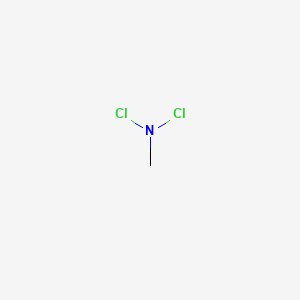 molecular formula CH3Cl2N B1201648 Methyldichloramine CAS No. 7651-91-4