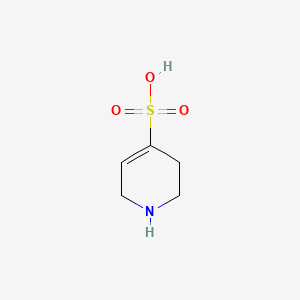 molecular formula C5H9NO3S B1201659 1,2,3,6-Tetrahydropyridine-4-sulfonic acid CAS No. 95596-29-5