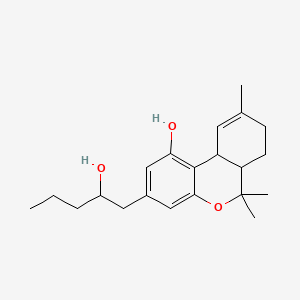 molecular formula C21H30O3 B1201669 2'-Hydroxy-delta(9)-thc CAS No. 65372-82-9