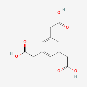 molecular formula C12H12O6 B1201690 1,3,5-Benzenetriacetic acid CAS No. 4435-67-0