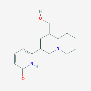 molecular formula C15H22N2O2 B1201692 MAMANINE 