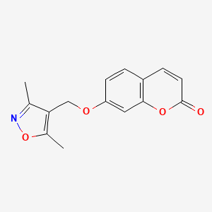 7-[(3,5-Dimethyl-4-isoxazolyl)methoxy]-1-benzopyran-2-one