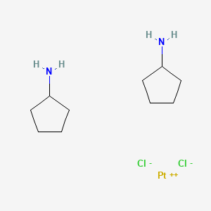 Dichlorobis(cyclopentylamine)platinum