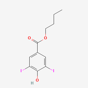 Butyl 4-hydroxy-3,5-diiodobenzoate